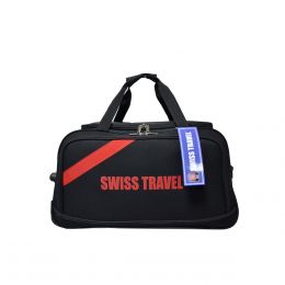 Maleta Rodante Deportiva Sport 24 Negro Swiss Travel