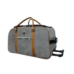Maleta Rodante Deportiva Sport 24 Gris Swiss Travel