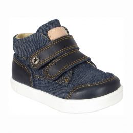 Media Bota Corta Dos Velcros Mickey