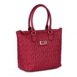 Bolsa Roja Estilo Tote Cloe