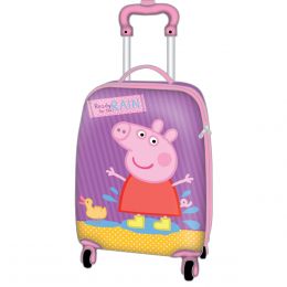 Maleta Vertical Rodante 16 Rs Abs Peppa Pig Urbania