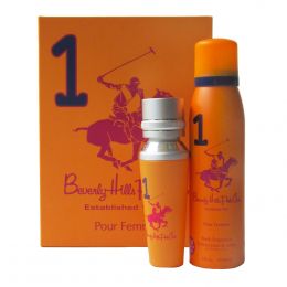 Estuche Fragancia Dama Bh Polo Club Womens Gift Set One Edp 2 Piezas