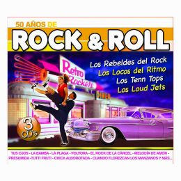 3 Cds 50 Años De Rock & Roll