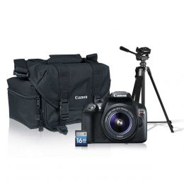 Kit Cámara Canon T6 Con Tripié Y Sd 16 Gb