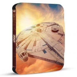 Blu Ray + Dvd Steelbook Han Solo Una Historia De Star War