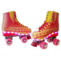 Soy Luna Patines 3.0 Light Up Rayo De Sol Talla 34