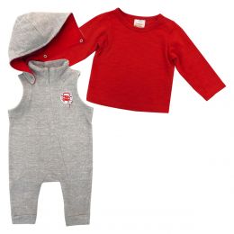 Conjunto 2 Piezas Jumpsuit Y Playera Manga Larga Mondo Bambino