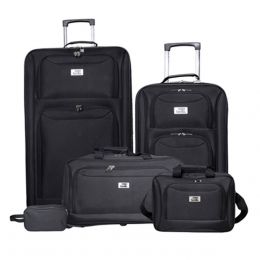 Set 5 Pzas 20 28 Bolsa Rod Cosmetiq Y Tollet Az Inusa