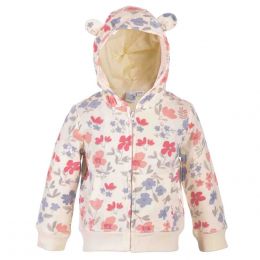 Sudadera Con Capucha Flores Carosello