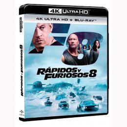 4K Ultra Hd + Blu Ray Rapidos Y Furiosos 8