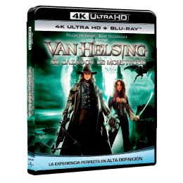 4K Ultra Hd + Blu Ray Van Helsing Cazador De Monstruos
