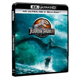 4K Ultra Hd + Blu Ray Parque Jurasico Iii