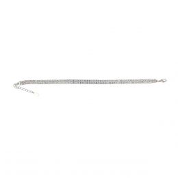 Pulsera Con Circonitas Cuadradas Farfalla Bonetti