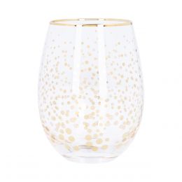 Set 2 Vasos Para Vino Puntos Cuadros Sears México
