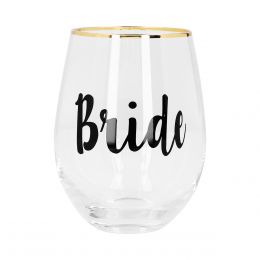 Set 2 Vasos Para Vino Bride Y Groom Sears México