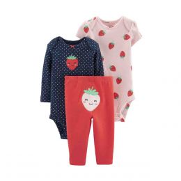 Set Color Rosa Combinado Carters