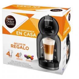 Máquina Mini Me Negra + Capsulas + Tazas + Plantillas Nestle Dolce Gusto