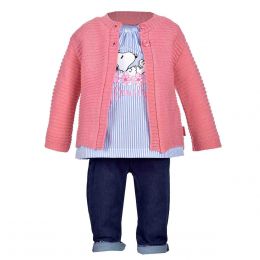 Conjunto 3 Piezas Para Niña Snoopy