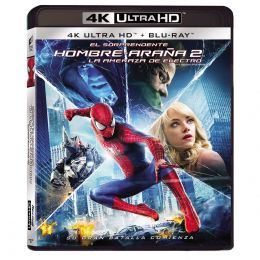 4K Uhd + Blu Ray El Sorprendente Hombre Araña 2