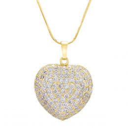 Collar Con Dije De Corazón Unlimited