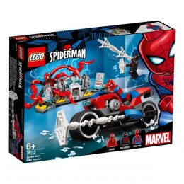 Rescate En Moto De Spider-Man Lego