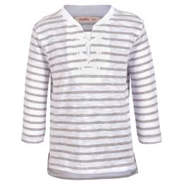 Playera Manga 3/4 Con Agujeta Fukka