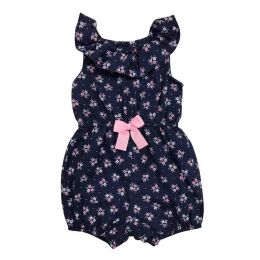 Jumpsuit Flores Moño Rosa Coccolato