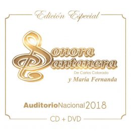 Cd + Dvd La Sonora Santanera Auditorio Nacional En V