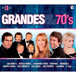 3 Cds Varios Grandes De Los 70S