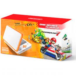Consola 2Ds Xl Orange White Mario Kart 7