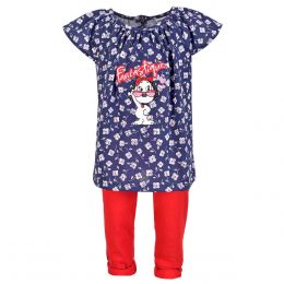 Conjunto De 2 Piezas Para Niña Snoopy