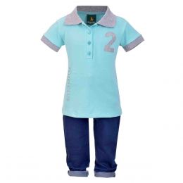 Conjunto 2 Pzas Polo Manga Corta Con Pants Royal Polo Club