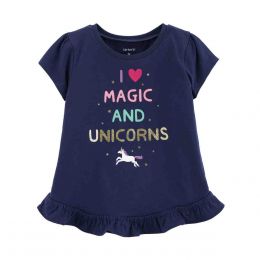Playera Color Azul Marino Carters