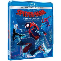 4K Uhd + Blu Ray Spider Man Un Nuevo Universo