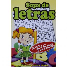 Sopa De Letras Para Niños Época