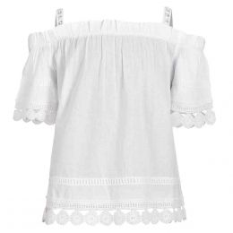 Blusa Sin Hombros Tirantes Jeanious