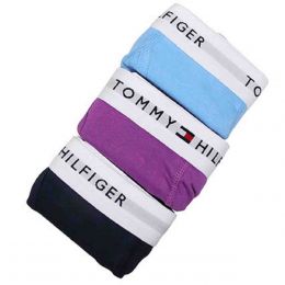 Bóxer Corto 3 Pack Con Elástico Expuesto Tommy Hilfiger