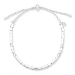 Brazalete De Acero Plateado Nine West