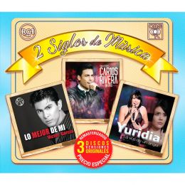 3 Cds Víctor García, Yuridia Y Carlos Rivera