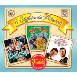 3 Cds Los Teen Tops, Los Holligans Y Los Hernanos Carrión