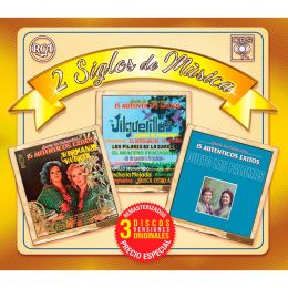 3 Cds Las Jilgerillas, Hermanas Huerta Y Dueto Las Palomas