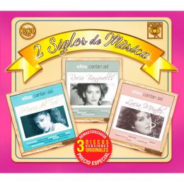 3 Cds Rocío Banquells, María Del Sol Y Lucía Méndez