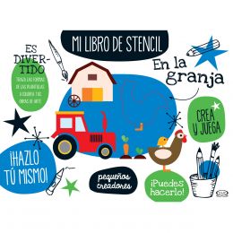 Mi Libro De Stencil- En La Granja Vr Editoras