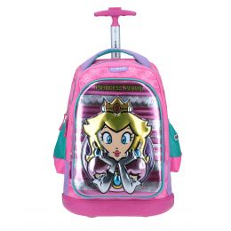 Mochila C/r Prins Rosa Mario Bros Chenson