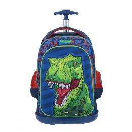 Mochila C/r Saurio Azul Chenson
