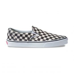 Tenis Classic Slip-On Blur Check Vans - Unisex