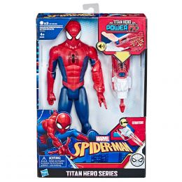 Figura Titan Hero Power Fx Spiderman Con Accesorio Hasbro