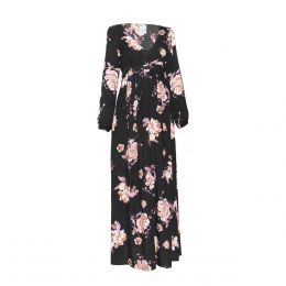 Maxi Vestido Manga Larga Nine To Go