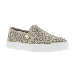 Tenis Casual Slip On Café Combinado G By Guess