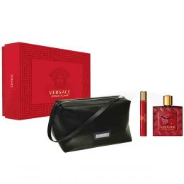 Estuche Para Caballero Versace Eros Flame Edp 100 Ml